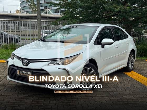 TOYOTA COROLLA 2.0 VVT-IE FLEX XEI DIRECT SHIFT TOYOTA COROLLA 2.0 VVT-IE FLEX XEI DIRECT SHIFT